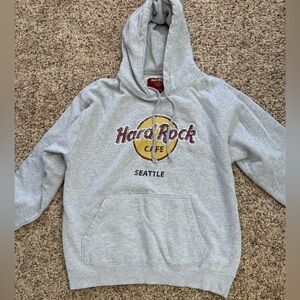 Hard Rock Cafe Seattle hoodie sweatshirt size extra large